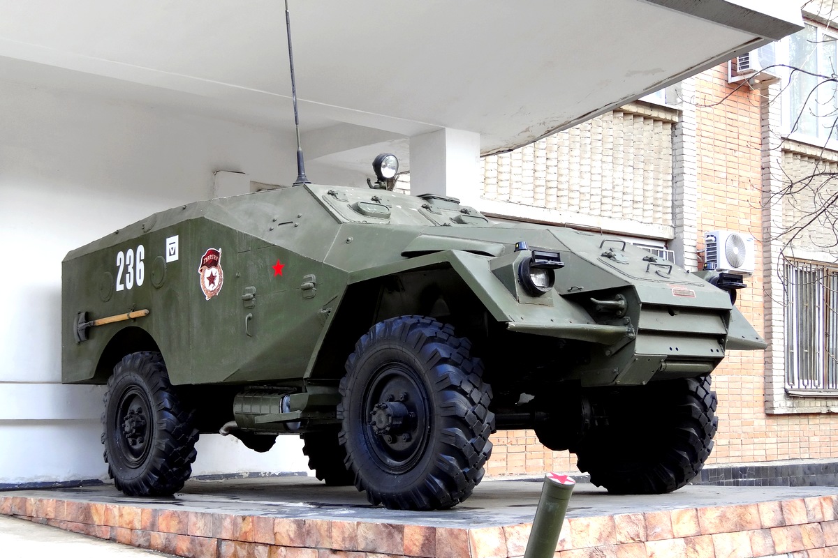 Ростовская область, № 236 — ГАЗ-40 (БТР-40); Техника на постаментах, памятники (Ростовская область)