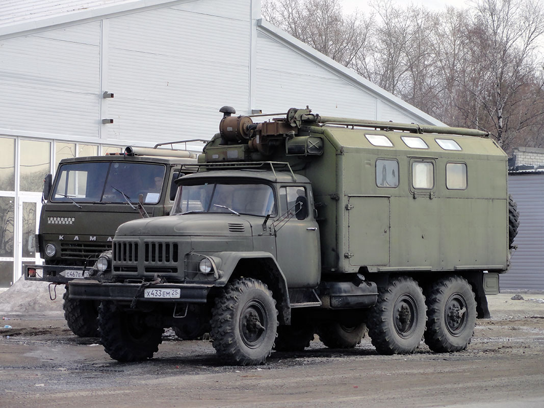 Приморский край, № Х 433 ЕМ 25 — ЗИЛ-131 (общая модель)