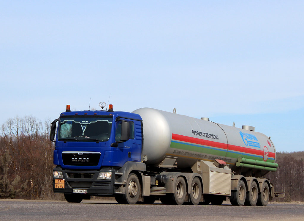 Нижегородская область, № М 930 НУ 152 — MAN TGS 26.400