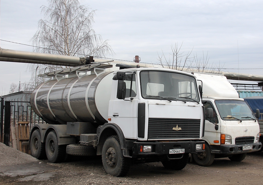 Нижегородская область, № Н 704 АО 152 — МАЗ-630303