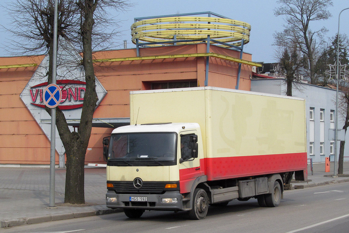 Литва, № HGS 592 — Mercedes-Benz Atego 1223