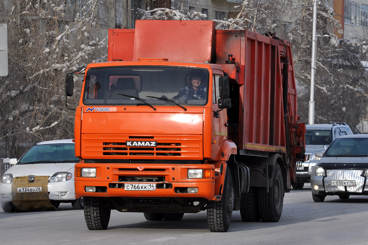 Саха (Якутия), № С 766 КК 14 — КамАЗ-53605-A5(48)