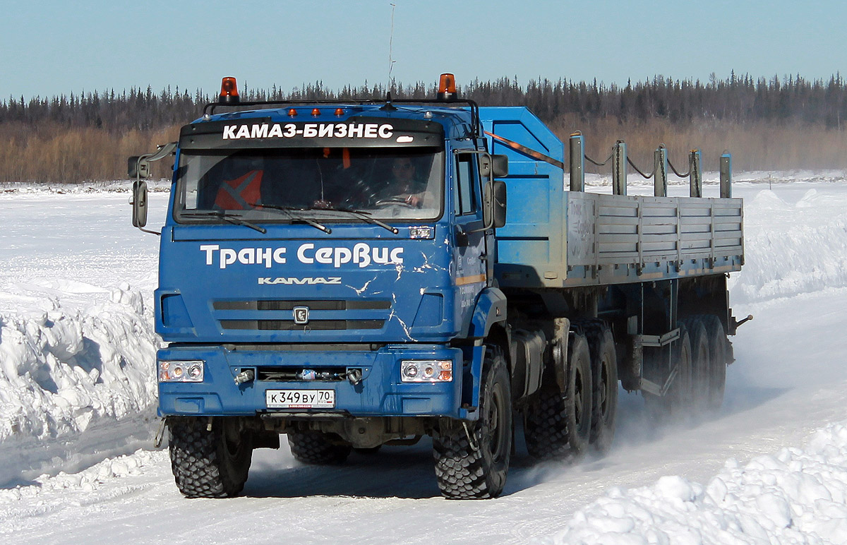 Томская область, № К 349 ВУ 70 — КамАЗ-44108-RF(08) [44108F-R]