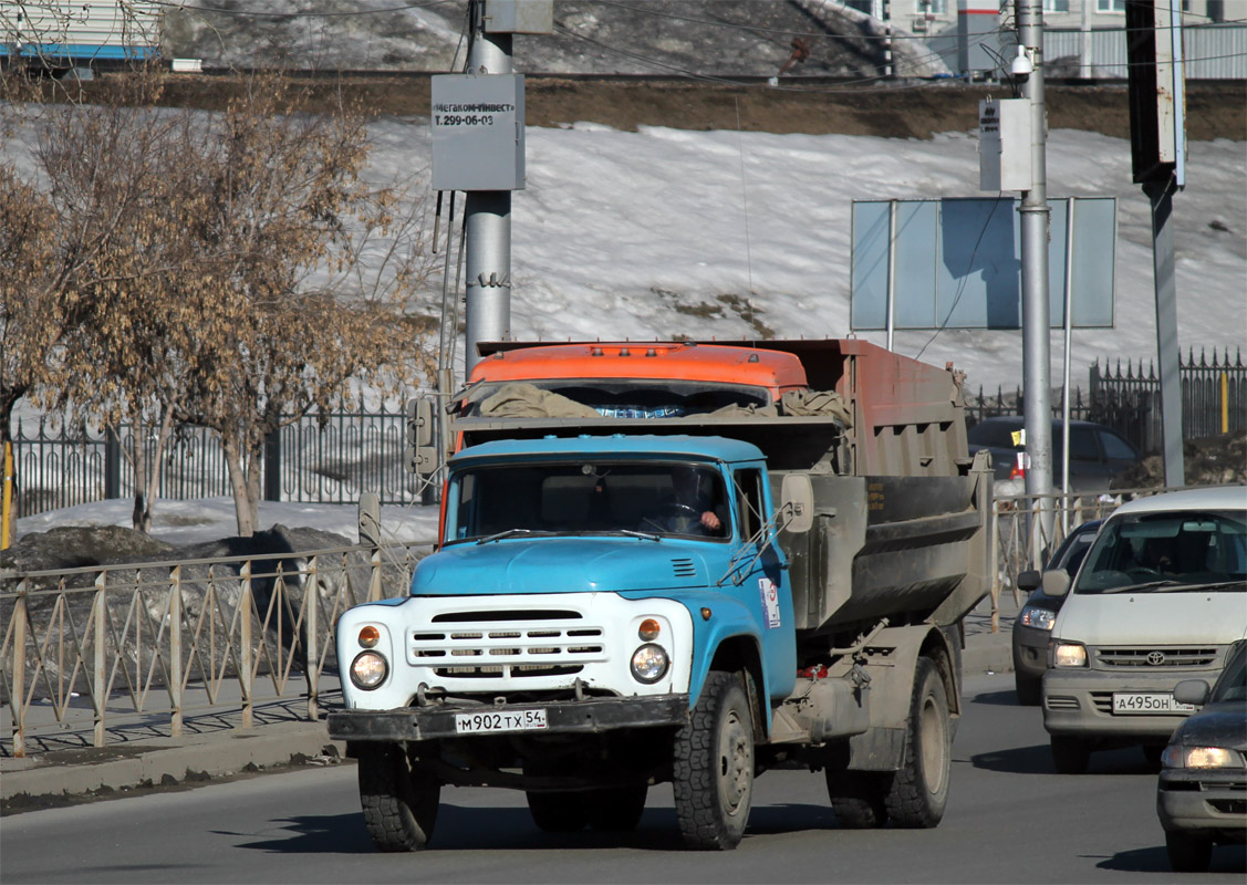 Новосибирская область, № М 902 ТХ 54 — ЗИЛ-495710
