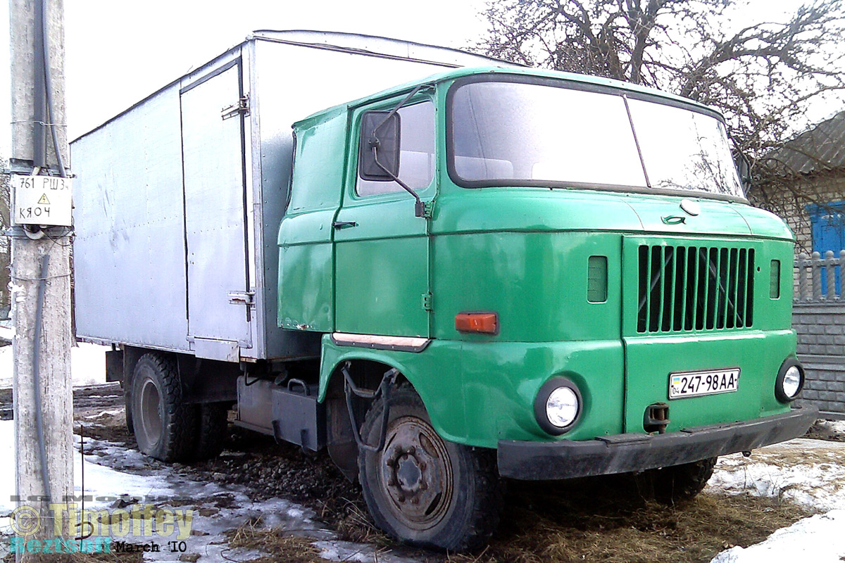 Днепропетровская область, № 247-98 АА — IFA W50L/MK
