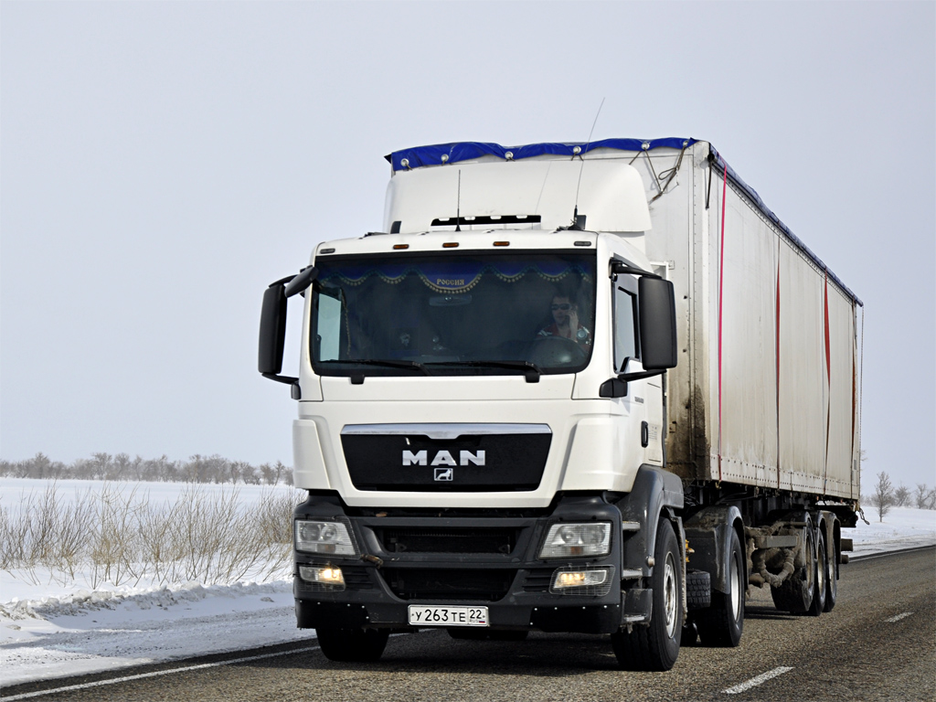 Алтайский край, № У 263 ТЕ 22 — MAN TGS 19.400