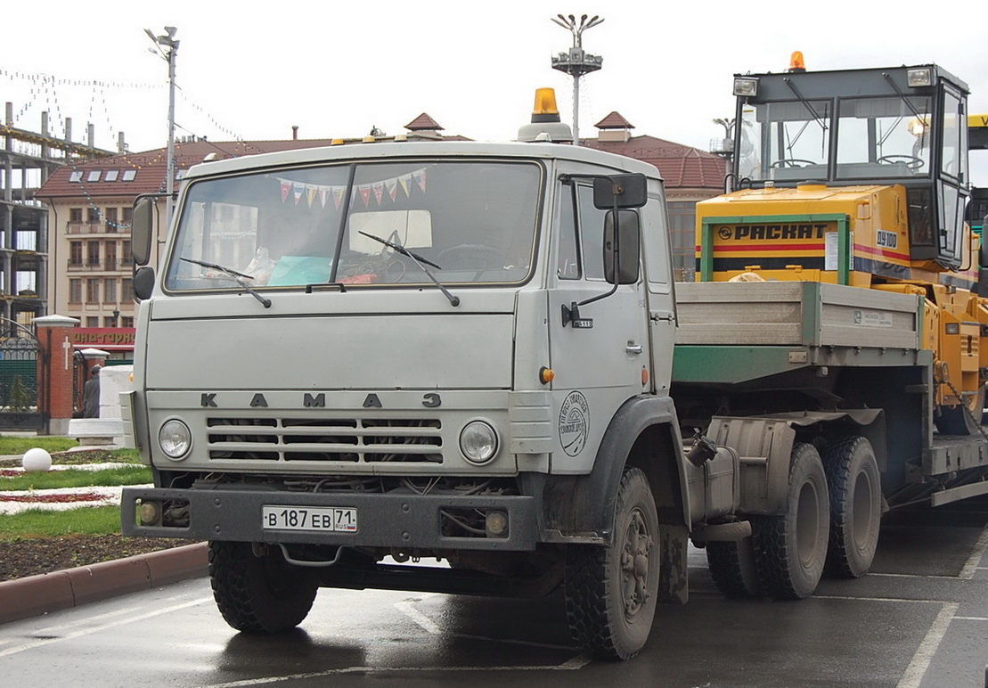 Тульская область, № В 187 ЕВ 71 — КамАЗ-54112