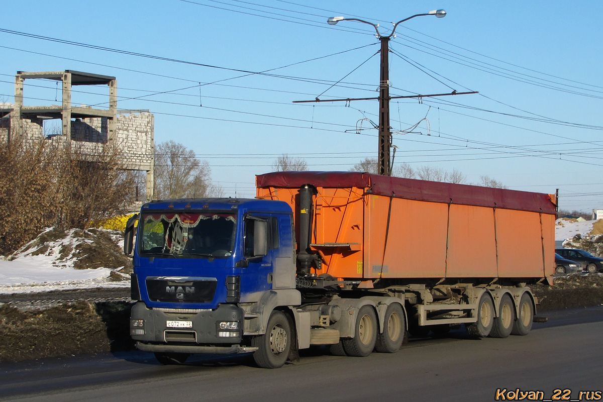 Алтайский край, № С 072 УК 22 — MAN TGS 33.440
