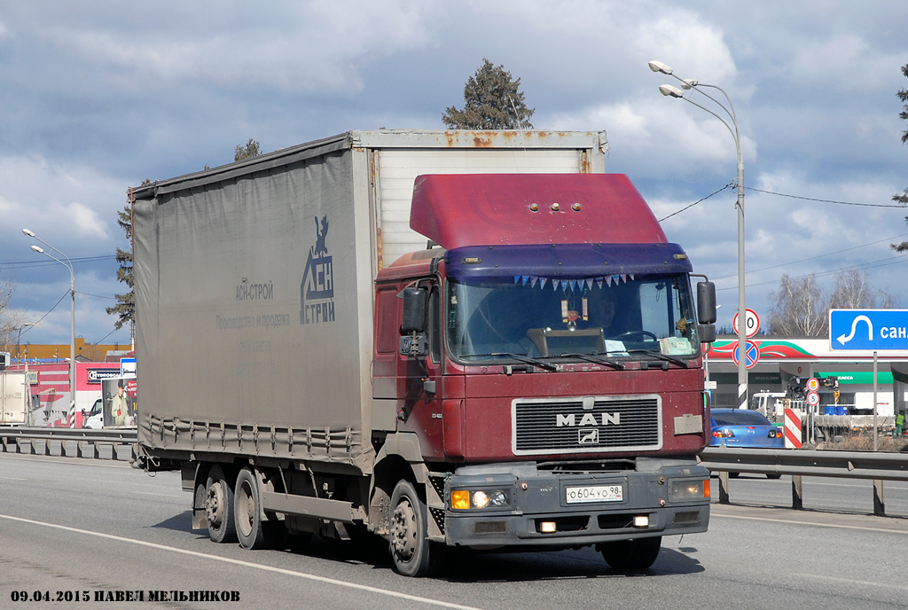 Санкт-Петербург, № О 604 УО 98 — MAN F2000 23.403