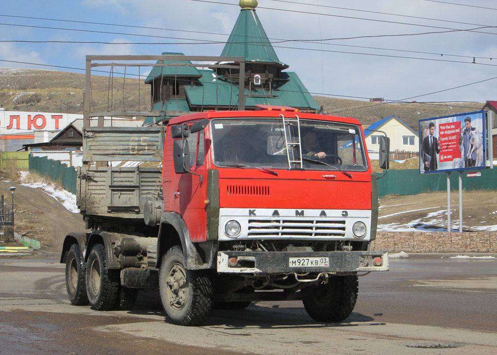 Бурятия, № М 927 КВ 03 — КамАЗ-5410