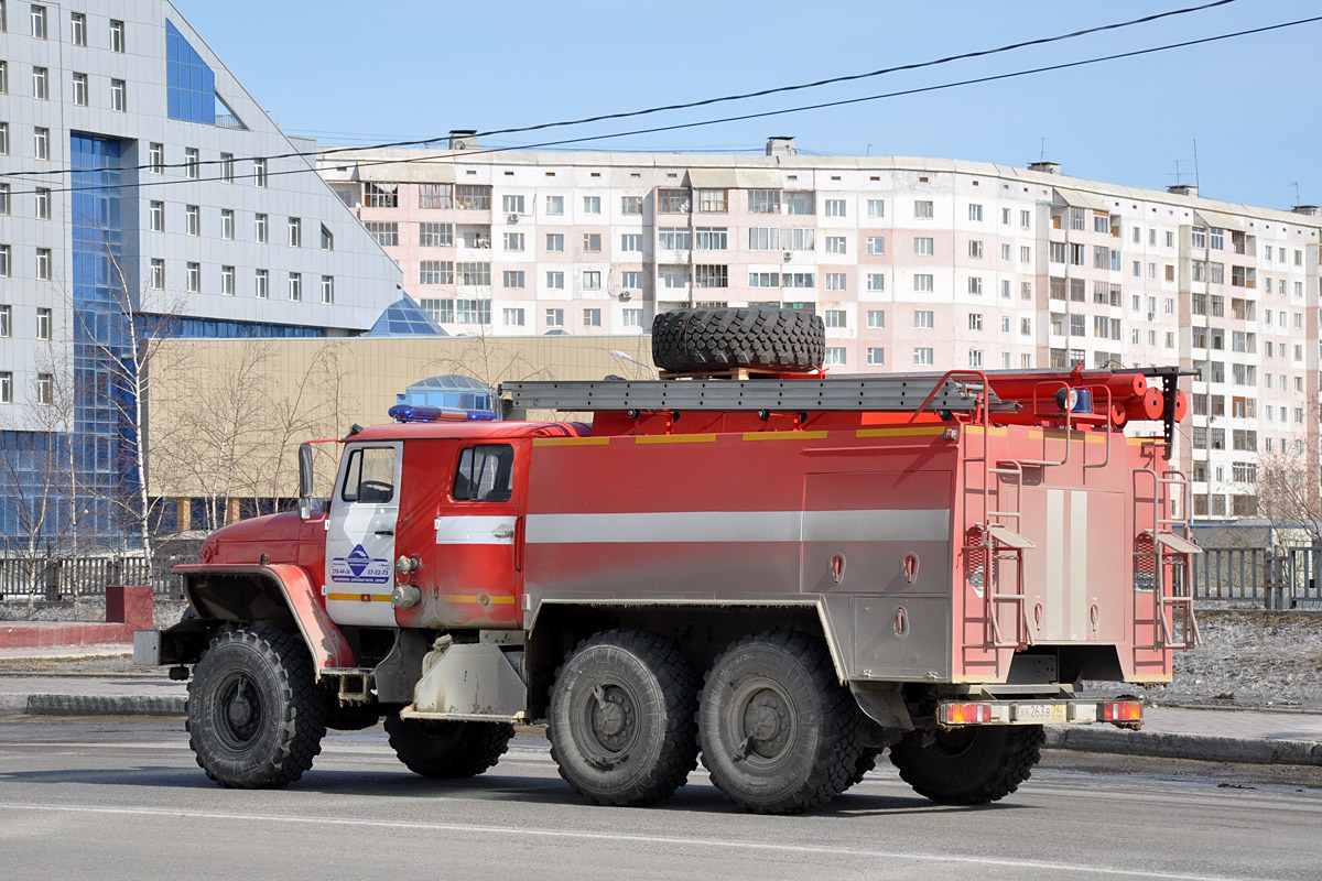 Саха (Якутия), № ХК 263 В 74 — Урал-55571-60