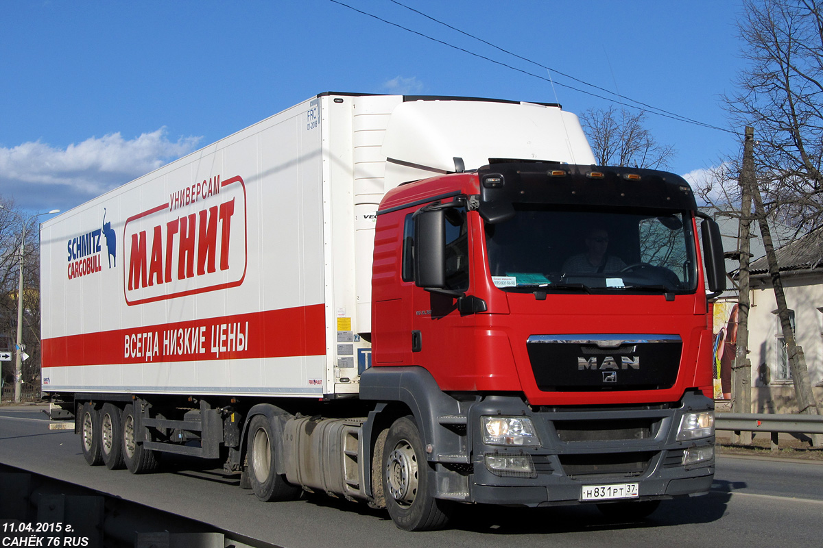 Ивановская область, № Н 831 РТ 37 — MAN TGS 18.360
