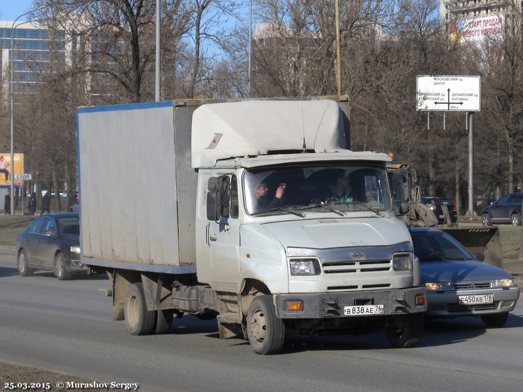 Ярославская область, № В 838 АЕ 76 — ЗИЛ-5301ЮО "Бычок"
