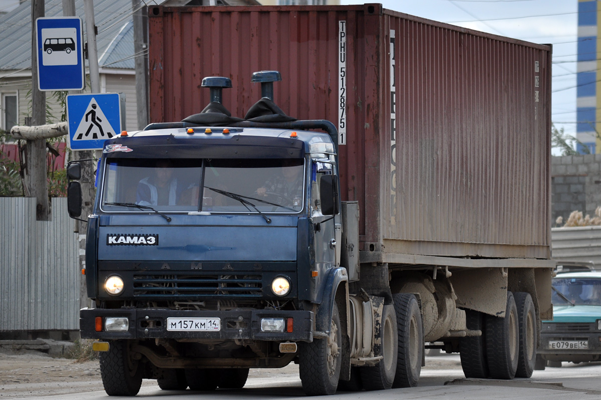 Саха (Якутия), № М 157 КМ 14 — КамАЗ-54112