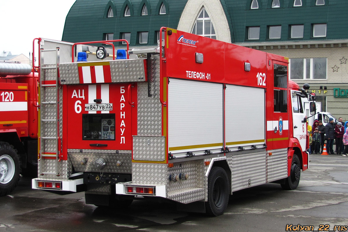 Алтайский край, № 162 — КамАЗ-4308-H3(99); Алтайский край — День пожарной охраны 2014