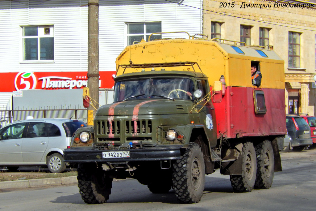Орловская область, № Т 942 ВВ 57 — ЗИЛ-131 (общая модель)