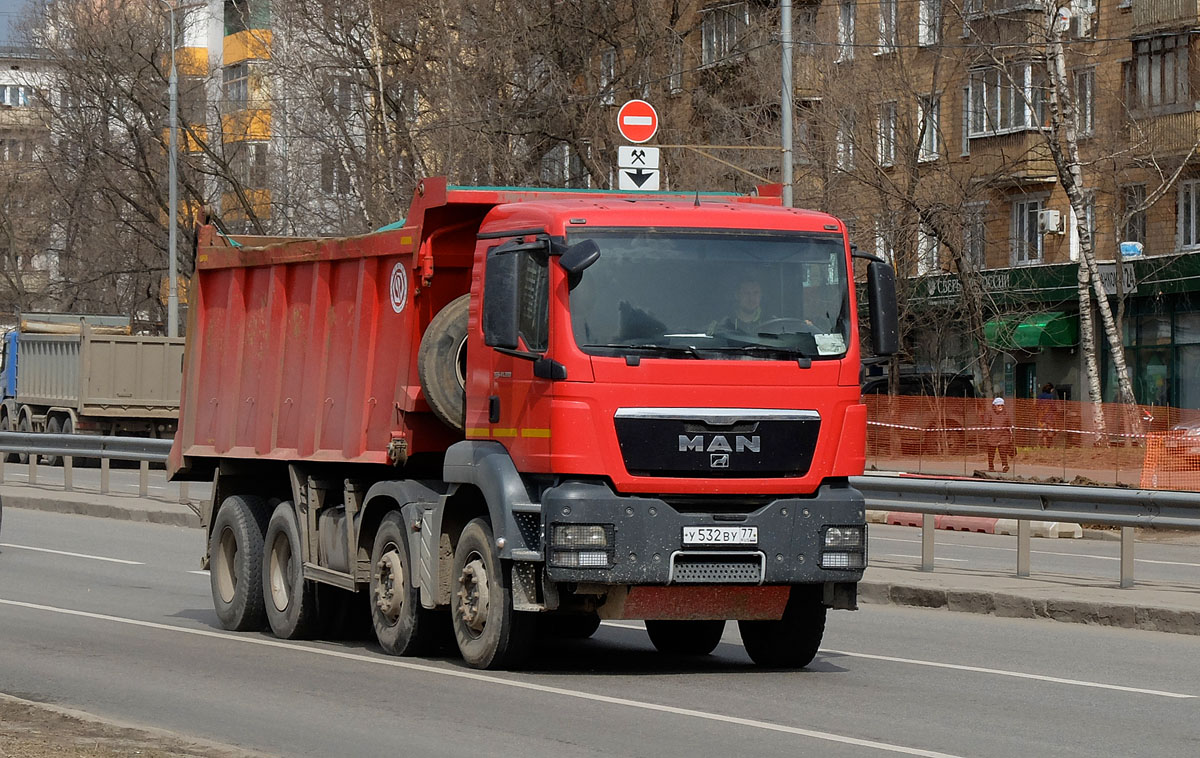 Москва, № У 532 ВУ 77 — MAN TGS 41.390