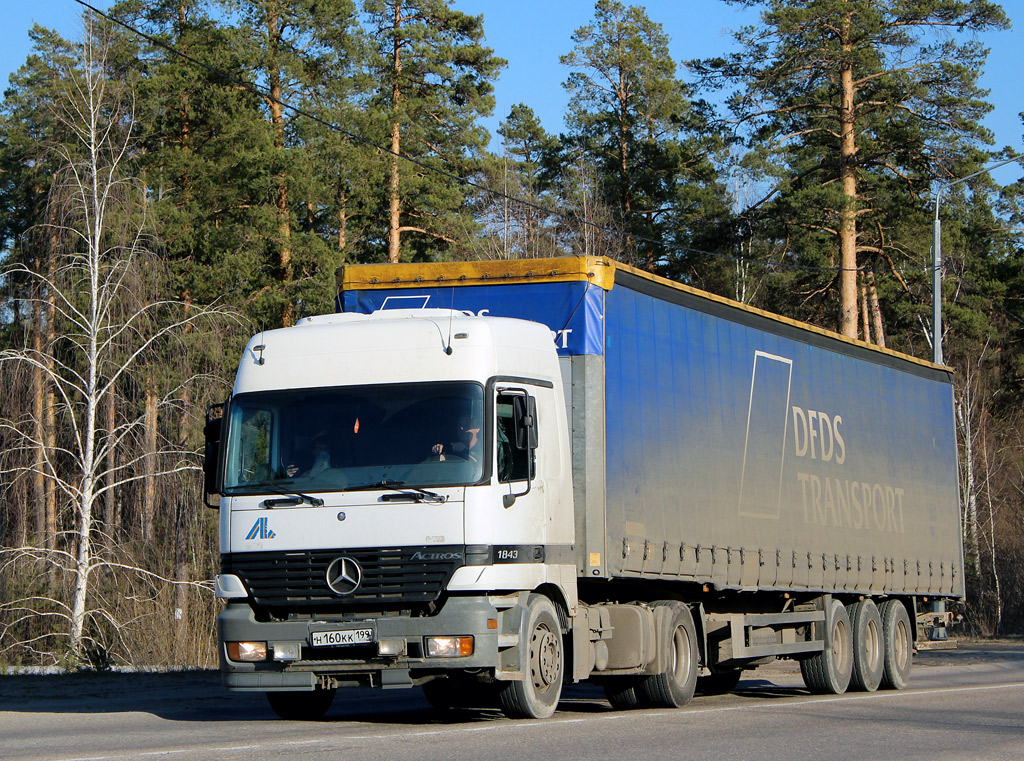 Чечня, № Н 160 КК 199 — Mercedes-Benz Actros ('1997) 1843