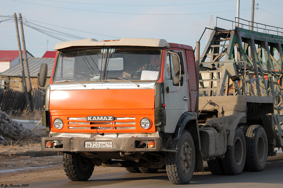 Саха (Якутия), № Н 720 ВМ 14 — КамАЗ-5410