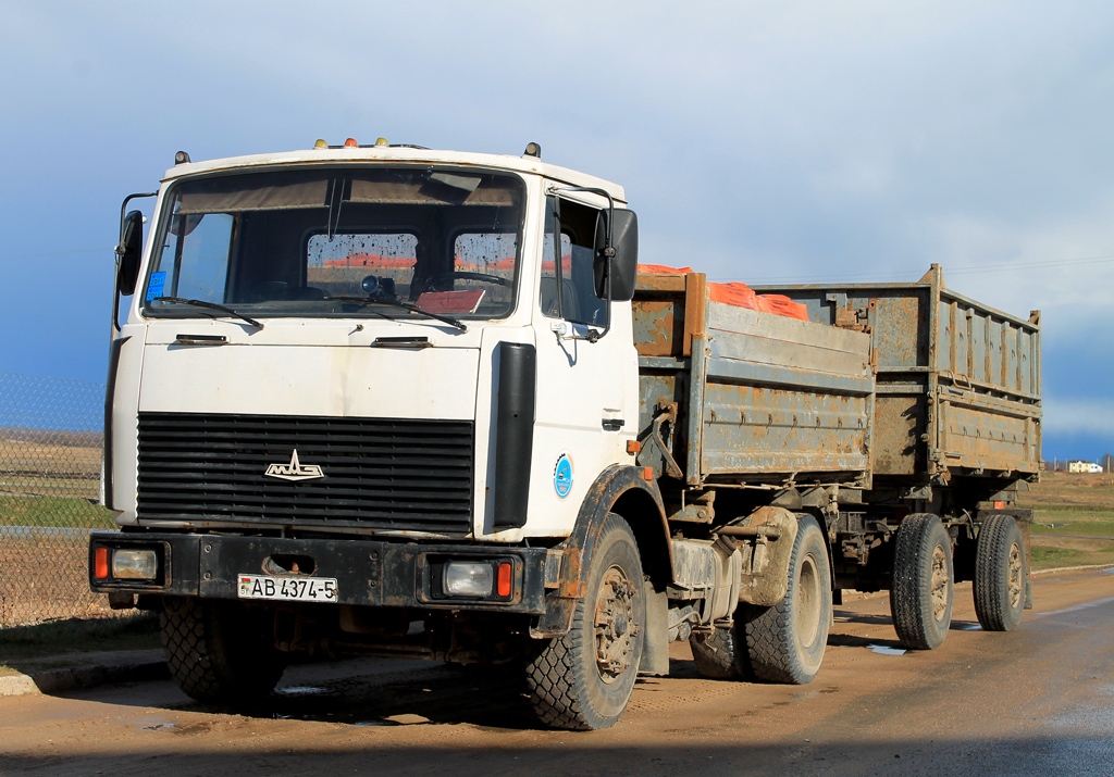 Минская область, № АВ 4374-5 — МАЗ-5551 (общая модель)