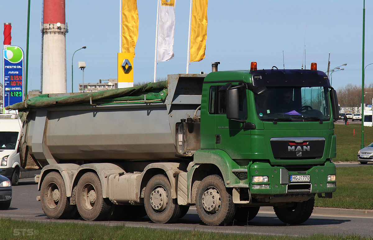 Литва, № HGJ 770 — MAN TGS 35.400