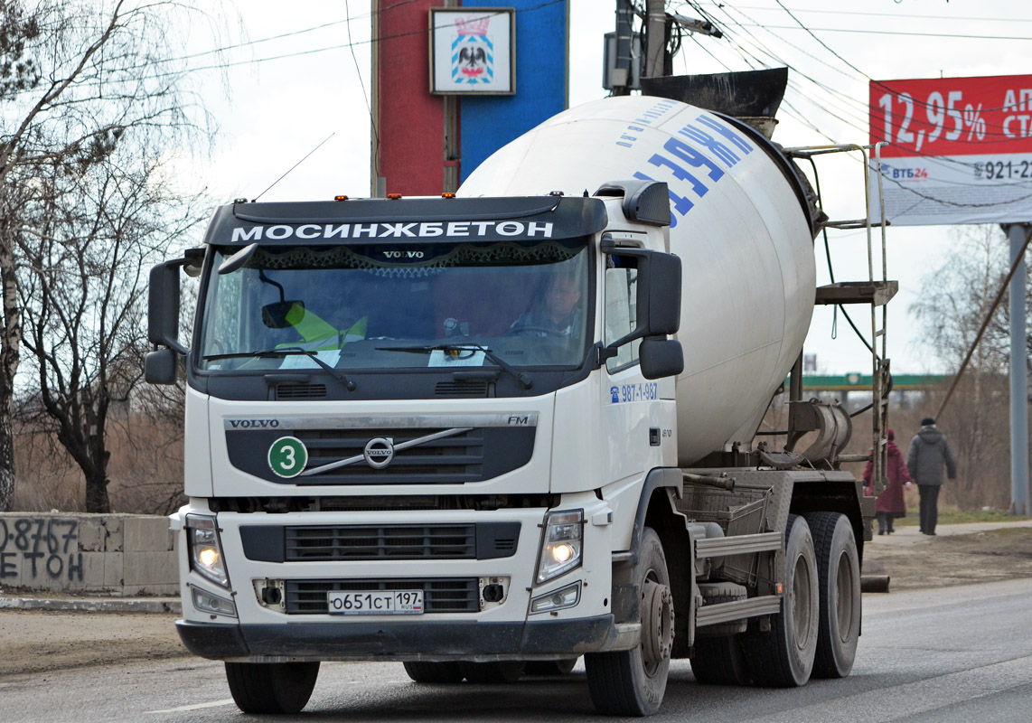Москва, № О 651 СТ 197 — Volvo ('2010) FM.440 [X9P]