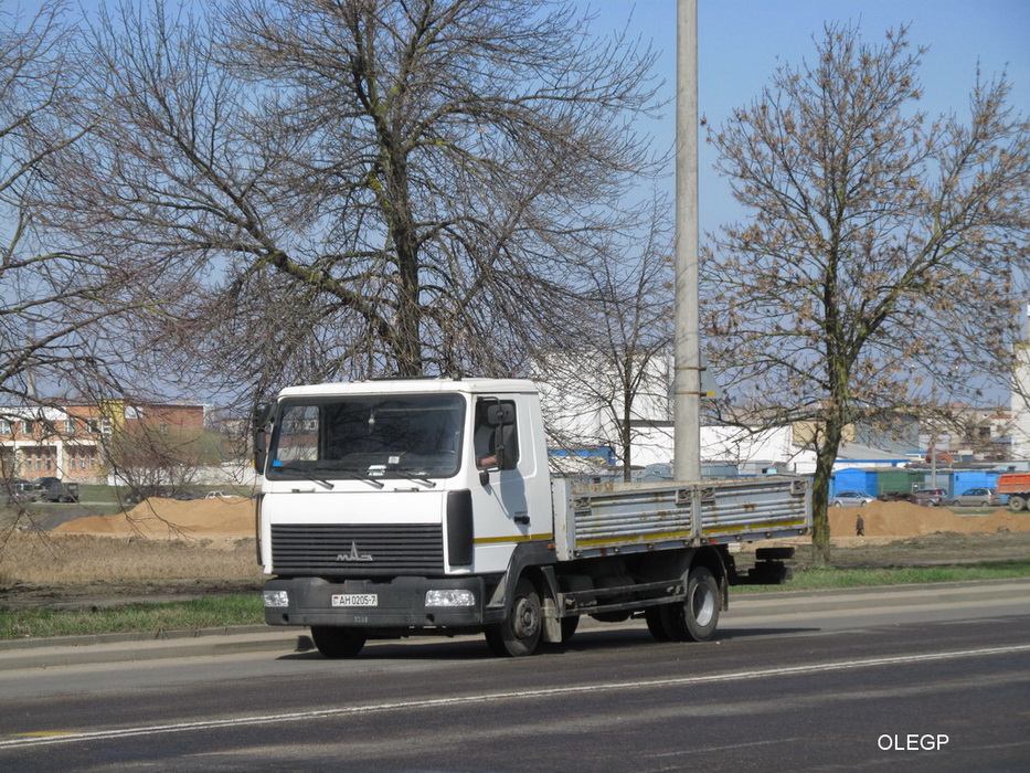 Минск, № АН 0205-7 — МАЗ-4371 (общая модель)