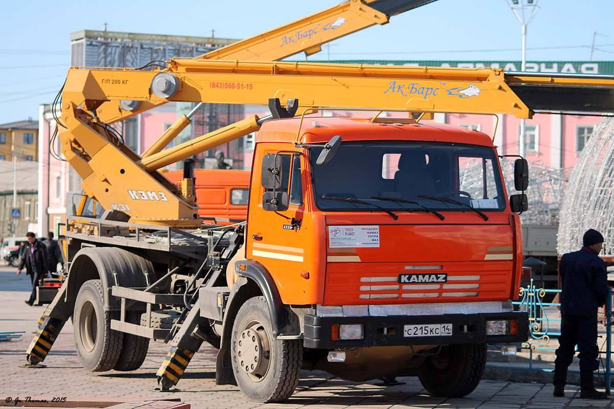 Саха (Якутия), № С 215 КС 14 — КамАЗ-43253-A3(96)