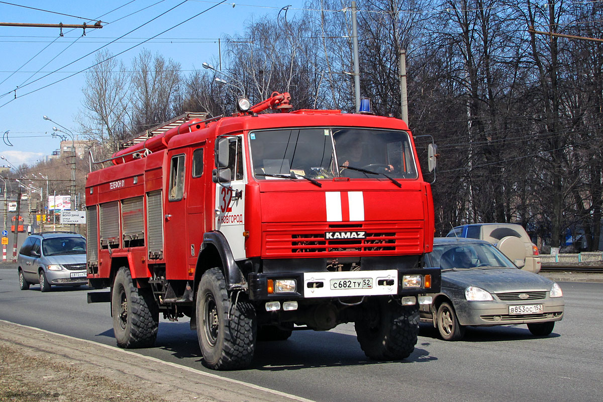 Нижегородская область, № С 682 ТУ 52 — КамАЗ-4326-15 [43260R]
