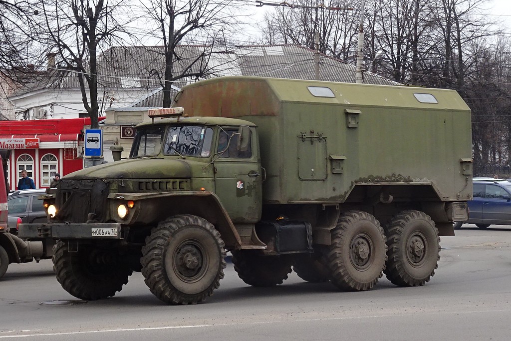 Ярославская область, № М 006 АА 76 — Урал-4320 / 5557 (общая модель)