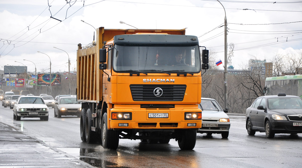 Омская область, № С 501 УТ 55 — Shaanxi Shacman F2000 SX325x
