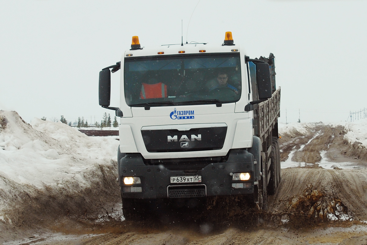 Омская область, № Р 639 ХТ 55 — MAN TGS 33.430