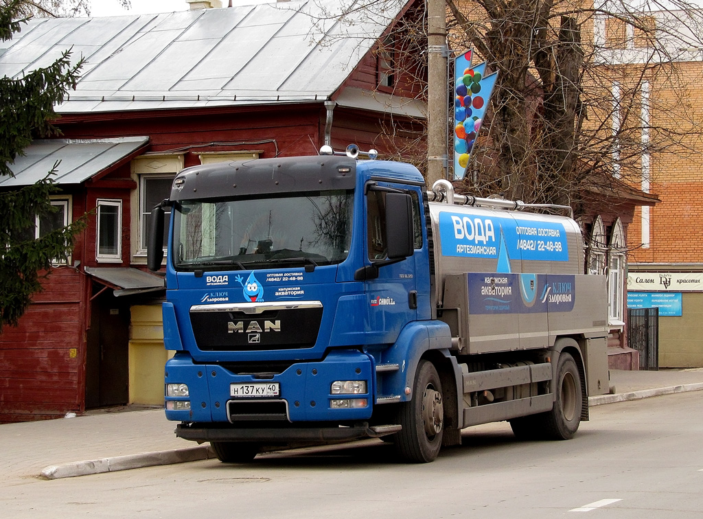 Калужская область, № Н 137 КУ 40 — MAN TGS 18.320