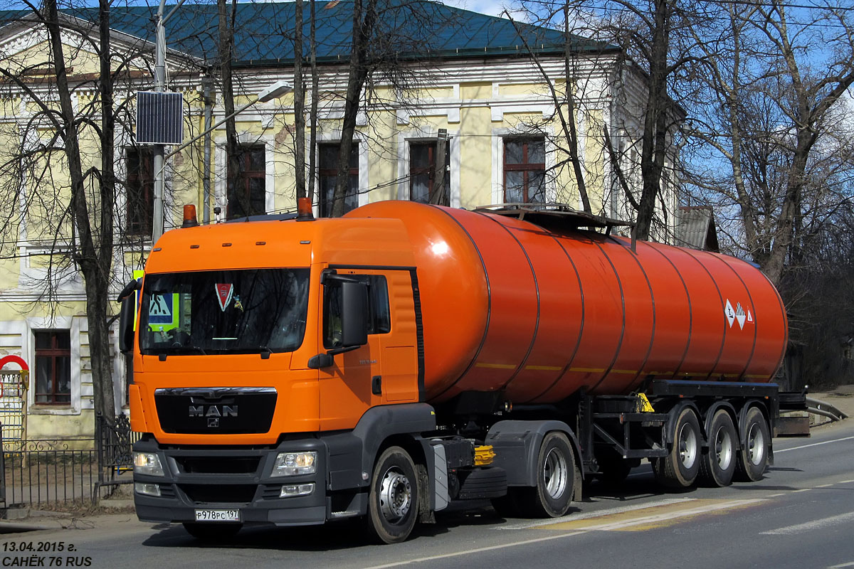 Москва, № Р 978 РС 197 — MAN TGS 19.440