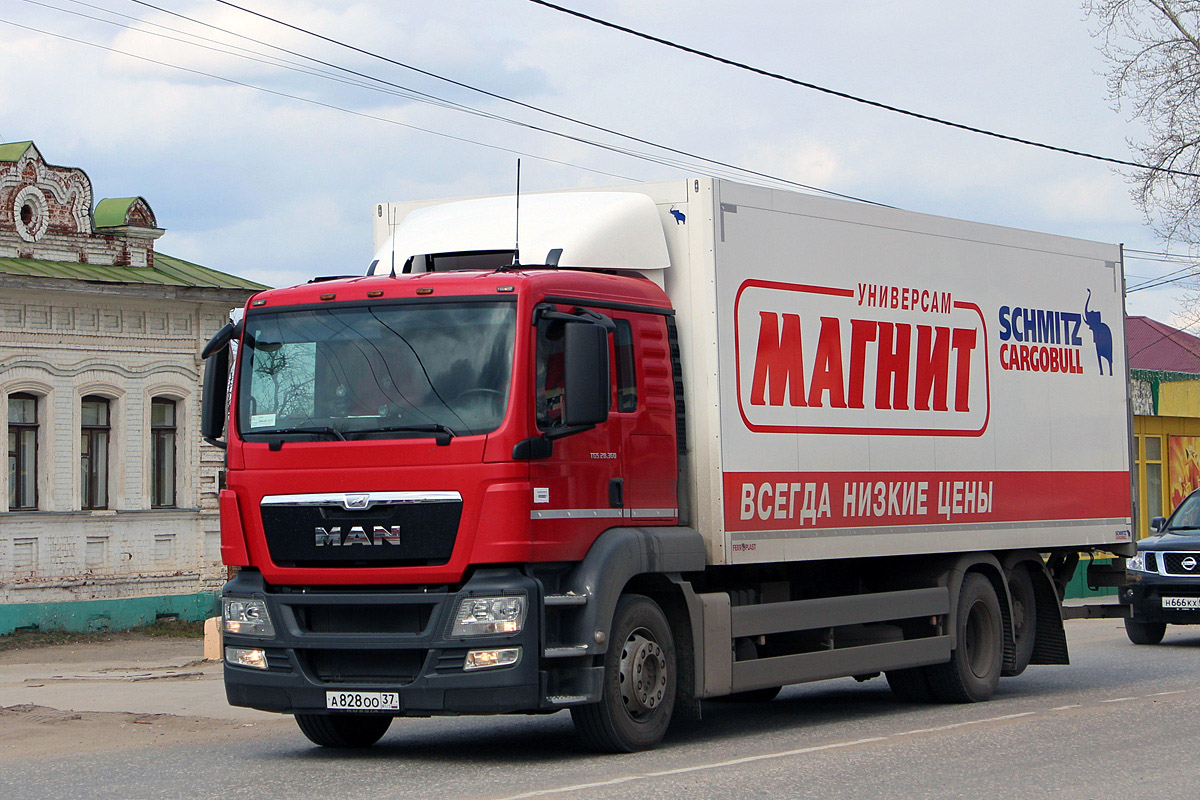 Ивановская область, № А 828 ОО 37 — MAN TGS 28.360