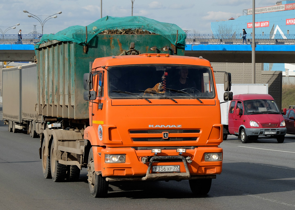 Москва, № Т 356 ХР 77 — КамАЗ-65115-D3(97)
