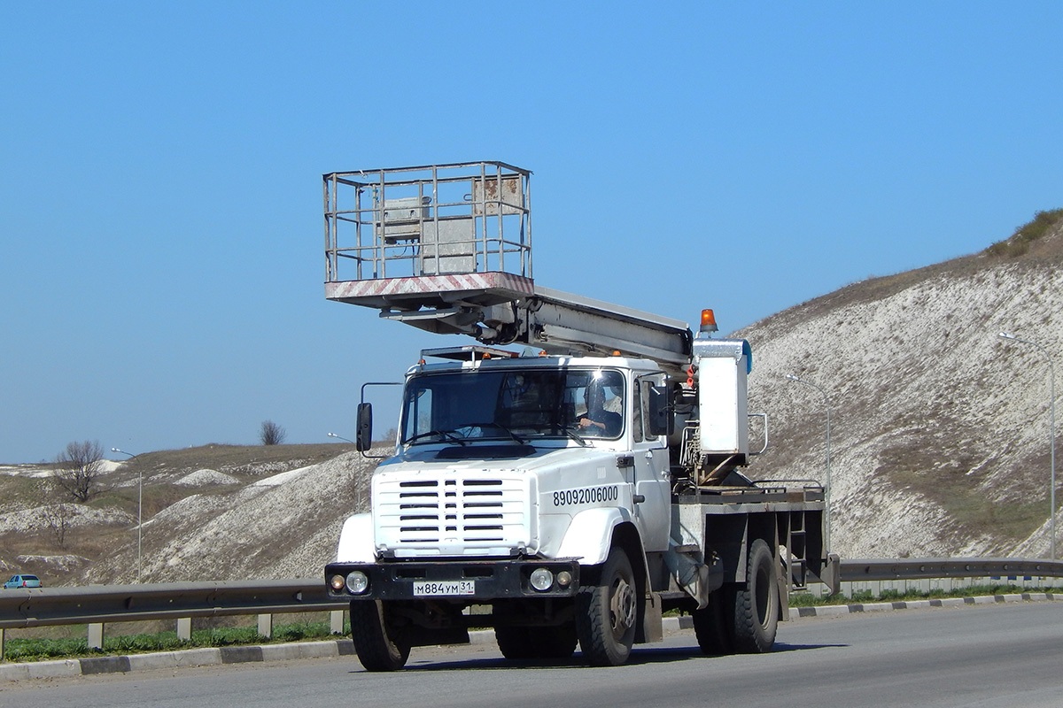 Белгородская область, № М 884 УМ 31 — ЗИЛ-4329 (УАМЗ)