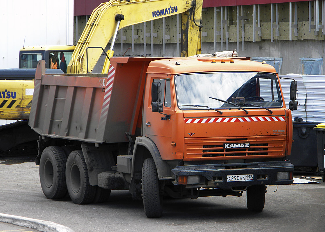 Мордовия, № 290 — КамАЗ-65115-62