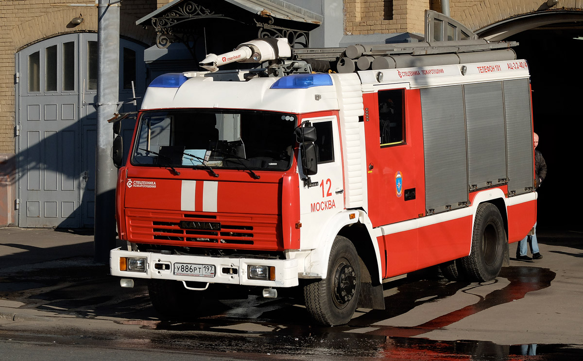 Москва, № У 886 РТ 197 — КамАЗ-43253-A3(96)