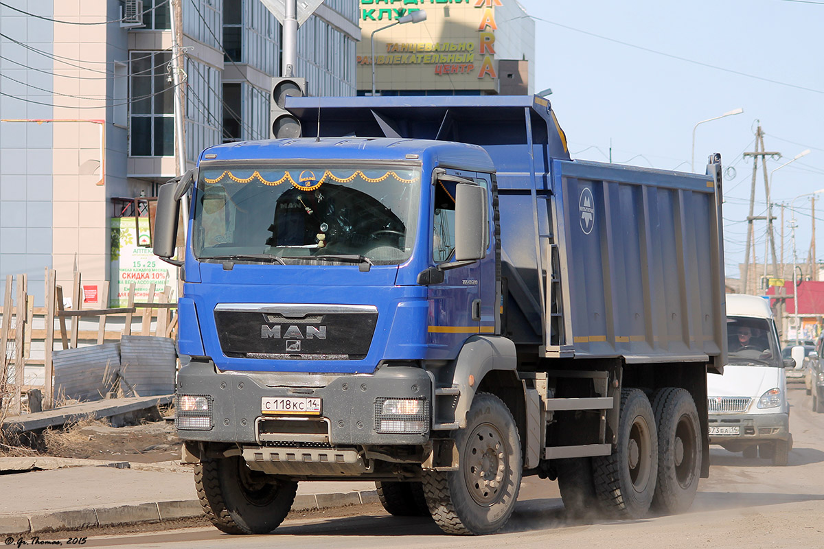 Саха (Якутия), № С 118 КС 14 — MAN TGS 40.390