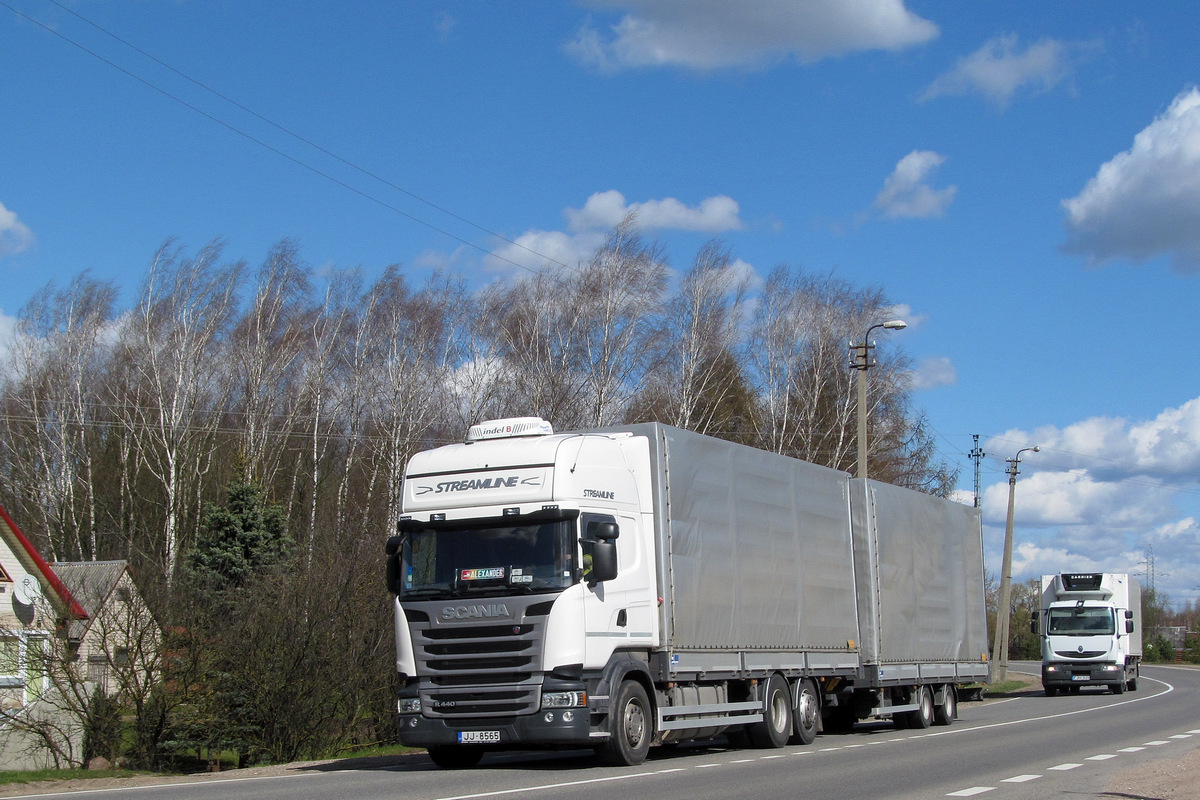 Латвия, № JJ-8565 — Scania ('2013) R440