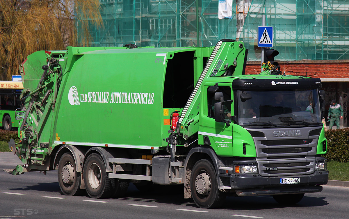 Литва, № HGK 540 — Scania ('2011) P280