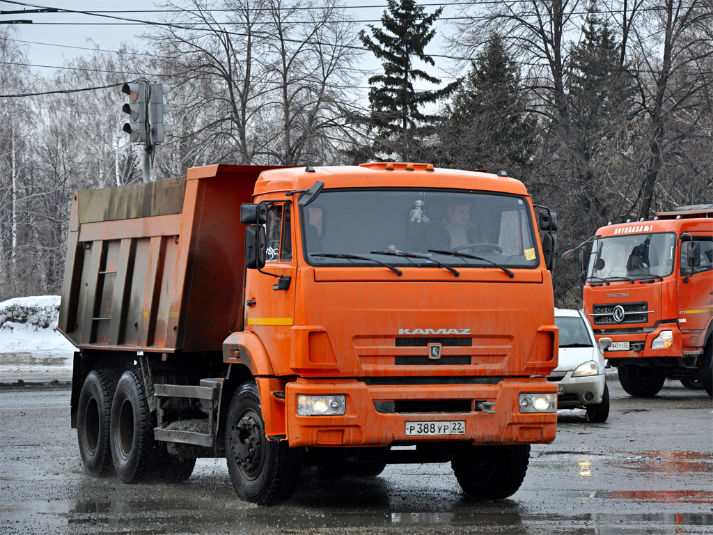Алтайский край, № Р 388 УР 22 — КамАЗ-65115-N3(78)