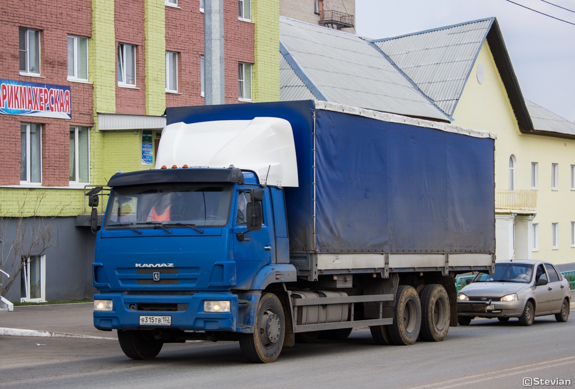 Нижегородская область, № В 315 ТВ 152 — КамАЗ-65117-N3(78)