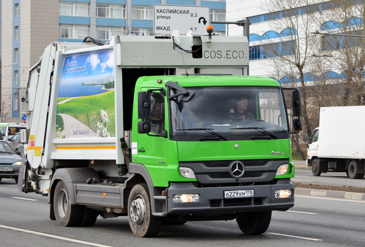 Санкт-Петербург, № В 229 ХМ 178 — Mercedes-Benz Atego 1218 [Z9M]