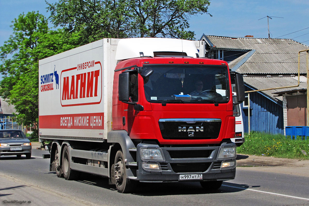 Ивановская область, № Н 997 НТ 37 — MAN TGS 28.360