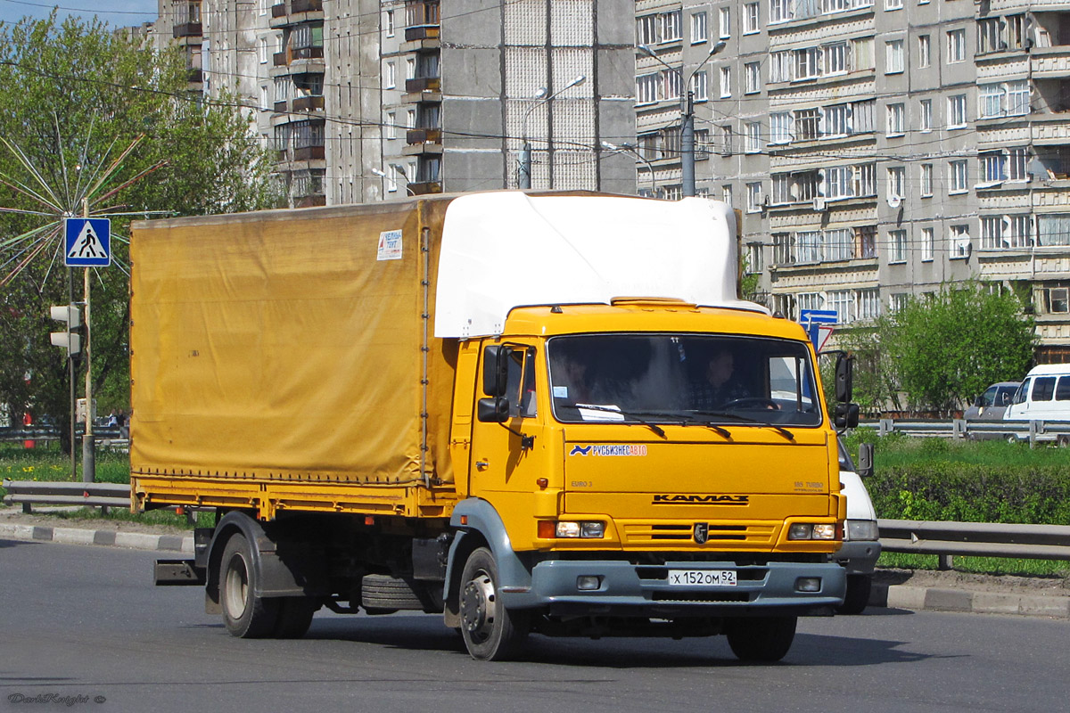 Нижегородская область, № Х 152 ОМ 52 — КамАЗ-4308-H3(99)