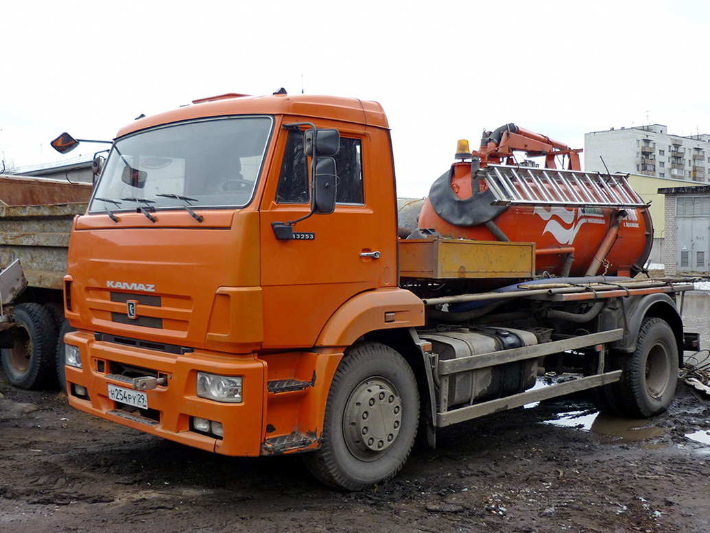 Архангельская область, № Н 254 РУ 29 — КамАЗ-43253-H3(99)