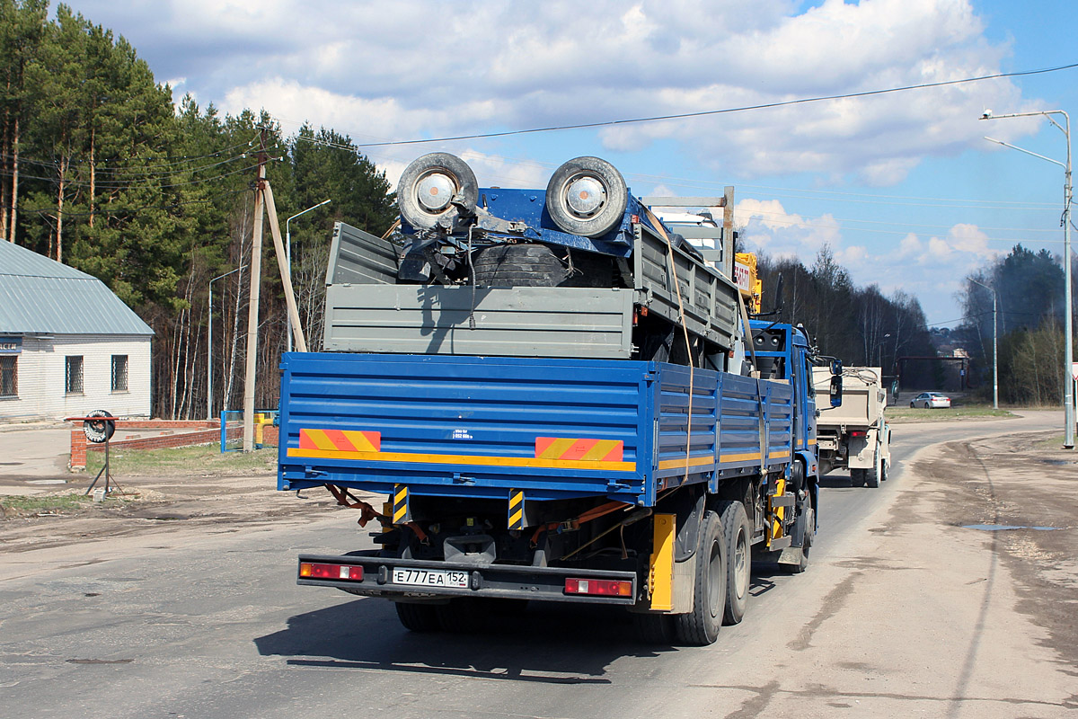Нижегородская область, № Е 777 ЕА 152 — КамАЗ-65117-A4(23)