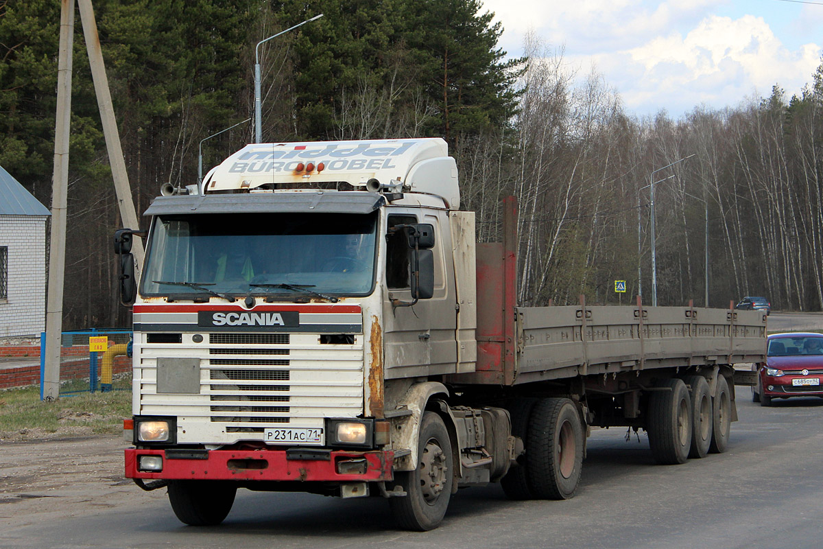 Тульская область, № Р 231 АС 71 — Scania (II) R93M